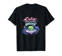 Cutie da Un'Altra Galassia UFO Alien Pun Design Maglietta