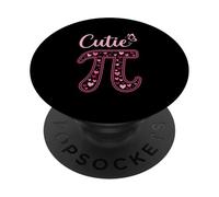 Cutie Pi Day Donne Bambini Uomini Bambino Bambino Matematica Insegnante Studente PopSockets PopGrip Adesivo
