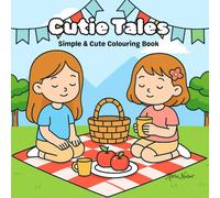 Cutie Tales: Simple colouring books for kids