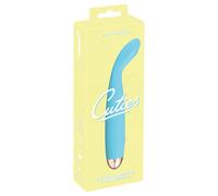 Mini Vibratore Ricaricabile per il Punto-G Impermeabile, Colore Turchese