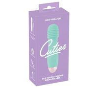 Cuties Mini Wand - mini vibratore massaggiante ricaricabile - verde