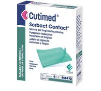 Cutimed Sorbact Contact Medicazione Idrofobica 4x6cm 5 Pezzi