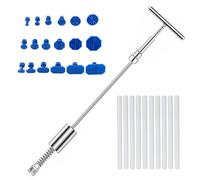 Cutiolly Tirabolli per Carrozzeria,29pcs Kit Rimozione Ammaccature Auto,Kit Riparazione Carrozzeria Auto,Strumento per Riparazione Ammaccature,Kit Rimozione delle Ammaccature Senza Verniciatura