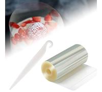 Cutiolly Torta Collare 20cm,Rotolo Acetato Trasparente,Colletto per Torta Mousse,Rotolo Nastro Acetato per Dolci Trasparente,für Torte Schokolade Mousse Kuchen Dessertringe (1 Roll (30cmx 10m))