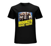 CUTLERY SUIT Men's Brooklyn Nine Nine 99 Cast And Logo Dmn T-Shirt Black S