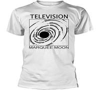 CUTLERY SUIT Television 'Marquee Moon' T Shirt L White M