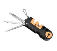 Cutner - Utensile di sopravvivenza, taglierino multiuso per esterni, coltello tascabile, strumento di lucidatura, strumento di sopravvivenza per esterni, strumento di sopravvivenza a prova di