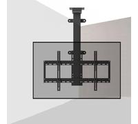 CUTPOIY Supporto elettrico da soffitto per TV - Supporto TV da pavimento con telecomando, supporto telescopico per TV con sollevamento automatico, adatto per TV 32