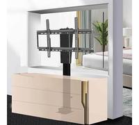 CUTPOIY Supporto per TV a parete, supporto TV elettrico con rotazione a sinistra e a destra di 360°, nascosto nell'armadio, adatto per schermi LED da 66,0 a 70 cm per TV da 66,0 a 177,8 cm