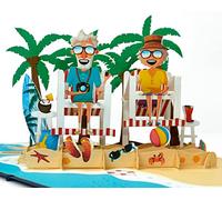 CUTPOPUP Coppia Divertente - Biglietto Auguri Matrimonio, Biglietto Anniversario, Biglietti Auguri 50 Anniversario, 3D Biglietto Anniversario (Funny Couple) US8-OC211IT