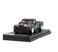 CUTSUGOK Auto pressofusa in Scala 1:64 for Hoonitruck Ken Block TIANMEN Mountain 1977 F-150 Diecast Model Car Ornamento Modello di Auto Veicolo Modello da Collezione