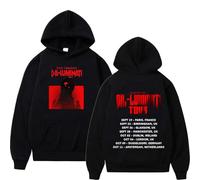 CUTTE Dil-Luminati Tour UK 2024 Felpa, Merchandising Ufficiale Diljit Dosanjh, Stile retrò Classico A Maniche Lunghe (Continua,3XL)
