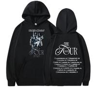 CUTTE Tour 2025 Felpa con Cappuccio Tokyo Hotel, Merchandising Ufficiale, Felpa Stampa Streetwear Unisex (Continua,M)