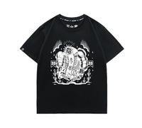 CUTTEE Clair Obscur Expedition 33 Vintage Rpg Graphic Tee - Oversized Gaming T-Shirt for Men-Black||XX_l
