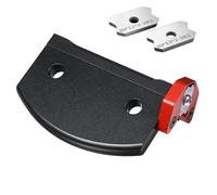 Cutter a banda per bordo per la lavorazione del legno, bandiere del bordo di legno per Burr | Edge Corner Planer con 3 taglierini di sostituzione | Strumento di scarico professionale per Edgebanding,