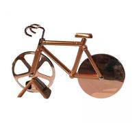 Cutter A Pizza Decorativo Style Da Bicicletta Per,2 pezzi | ruota in acciaio inox, presa in plastica ABS, taglia anche torta e dolci, adatto per negozi e ristoranti
