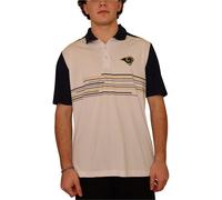 Cutter & Buck Polo Shirt Uomini LA RAMS, Bianco, Grande