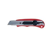 Cutter da Lavoro con Lama Autorientrante NT Cutter - 16 mm - Y010040 (Rosso)