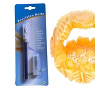 Cutter d'arte, taglierina per hobby, raschietto portatile multifunzionale non scivolato con 5 ricarica, coltelli da lavoro in argilla, strumento di incicisione in argilla per scultura, modellazione,