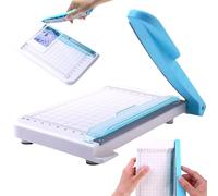 Cutter di carta di ghigliottina, lunghezza da 6 pollici di taglia di carta piccola, trimmer non slip, striscia curva per artigianato, coupon e foto per il crafting