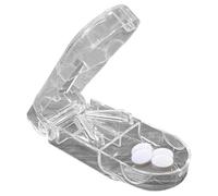 Cutter di compresse di pillola - tagliere di precisione con materiali errati | Splitter pillole affilato | Dispenser tabllet piill per un dosaggio accurato e una facile gestione dei farmaci