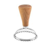 Cutter Di Cookie Con Manico In Legno - Stampo In Acciaio Inossidabile Resistente Per Pasticceria, Strumento Per Ravioli | Cutter Di Biscotti Con Cuore, Quadrato, Triangolo E Cerchio Per