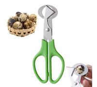 Cutter di guscio operativo | Uova di quaglia in acciaio inossidabile | Apri guscio di uova con manico ergonomico per i ristoranti chef di cucina