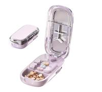 Cutter Di Pillole - Pillole Portatili Professionali | È Diviso Accuratamente Per Metà, Terzo O Quarto | Organizzatore Pratico Della Pillola | Forniture Per La Casa Quotidiane