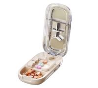 Cutter Di Pillole - Pillole Portatili Professionali | È Diviso Accuratamente Per Metà, Terzo O Quarto | Organizzatore Pratico Della Pillola | Forniture Per La Casa Quotidiane
