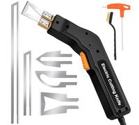 Cutter di polistirolo 300W, dispositivo di taglio in polistirolo con 5 taglieri a filo a foro rapido non rustico 0-650 ℃, coltello caldo elettrico con pellicola di tenuta per stitofoam EPS/EPP/Eva Rop