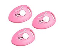 Cutter Easy Cut - Dimensioni Tasca/Astuccio - REF.0108 - Corpo in plastica e lama retrattile di sicurezza By SDI distribuito da Office Box (3, Rosa)