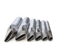 Cutter for fai da Te Forma Ovale Forma Punzone Stanzen 6 MM 6pcs 7mm