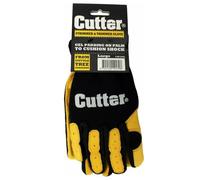 Cutter Guanti IN Pelle Decespugliatore Trimmer Gel Imbottito Albero Giardinaggio