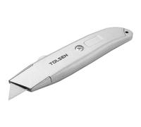CUTTER IN ALLUMINIO CON LAMA DI SICUREZZA RETRATTILE TOLSEN