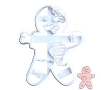 Cutter per biscotti da uomo di,Cutter per biscotti - Stampo per intagliare a Natale | Cutter per uomo di Natale, taglierine per gal