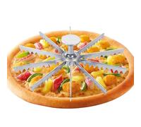 Cutter per torte - taglierina per pizza con denti multipli - taglierina per torte di mele pizza - fatta in lega di alluminio con design 'impugnatura - Accessori da forno anche per il taglio e
