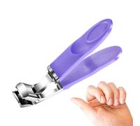 Cutter per unghie, Clipper per unghie angolato,Set di unghie a pedicure pesante | Terrimer di una mascella di apertura a mascella, clip 'unghia del piede per la cura dei viaggi