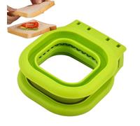Cutter sandwich e sigillante - Maker a forma di pane a 4 pacchi, stampo di resistente, strumento di stampa facile | Fai -da -te non crostabile per bambini pranzo box snacks per la colaz