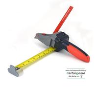 CUTTER SEGNALASTRE CON FLESSOMETRO PER CARTONGESSO - Drywall Axe All-in-one
