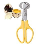 Cutter uova - design ergonomico, acciaio durevole, ABS resistente | strumento 14 cm con uso colazione, brunch, catering, pic-nic, preparazione ricette, decorazione