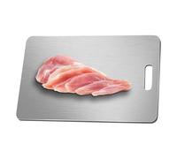 Cutting Board - Cutting Board Titanium| Chef Prep Block With Sleek Durable Finish | Premium Titanium Slicing For Culinary Tasks |Modern Food Prep Tray With Anti-Scratch Layer | Heavy-Duty Car