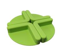Cutting Board Feet, Silicone Protector Pads, Heat Resistant Grips, Non Slip Kitchen Accessories for Wood, Glass, Metallo, Counter, Countertop, Chopping Surfaces, 1,78 x 1,78 Inches, Green