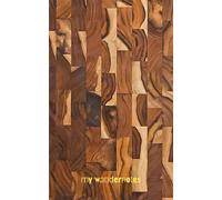 Cutting Board Illusion Pocket Notebook - 5x8" A5, 53 Lined Cream Pages, Soft Glossy Cover - Unique Aesthetic Design for Writing & Notes