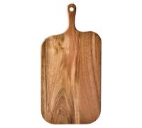 Cutting Boards, Chopping Board with Handle, 7.48x14.9in Premium Extra-Thick Wooden Board with Double-Sided Serving Plate for Guests. Sturdy, Easy to Clean, and Versatile