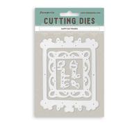 Stamperia - Cutting Dies for Scrapbooking, Albums, Cards, Bullet Journals, and More, Create Decorations with Natural Elements, Perfect for Crafts and Gifting (A6) (All Around - Happy Day Frames)