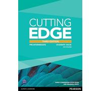 Cutting Edge Pre-Intermediate Student's Book z plyta DVD [Lingua inglese]