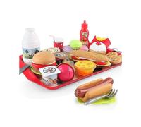 Cutting Play Food Toy, Storage Basket for Comprehensive Play Set, Boost Imagination Development & Interactive Learning in Boys & Girls Over 3 Years