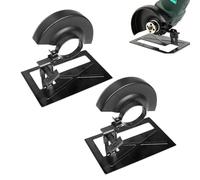 Cutting Stand Protective Cover Kit for Angle Grinder, Cutting Stand and Protective Shield Tool, Adjustable Cutting Protective Cover Kit, Compatible with Woodworking and Metalworking (2pcs)