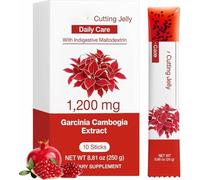 Cutting Stick Jelly 1200 mg, con Garcinia Cambogia, semi di chia, aroma di melograno, supporto alla digestione,1pc