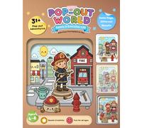 Cutzy Pop-Out World: Bold & Easy Coloring Book for Kids Ages 4-8 | 31 Fun Adventures, Careers, and Everyday Activities to Color Your Own Way